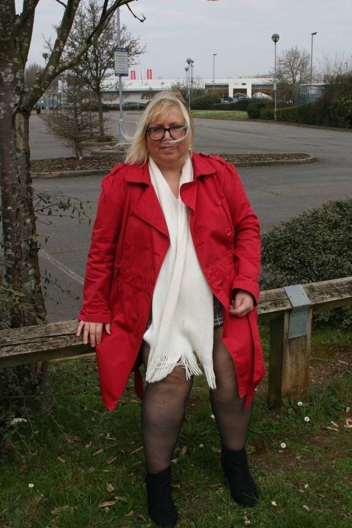 16P Obese British woman Lexie Cummings exposes herself in public locations