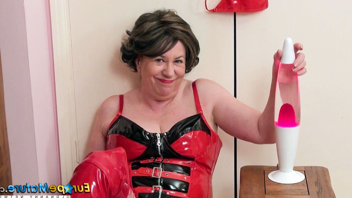 21P BBW abuela tía Trisha digitación