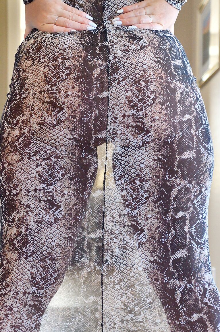 15P FTV MILFs Slinky Sexy Snakeskin