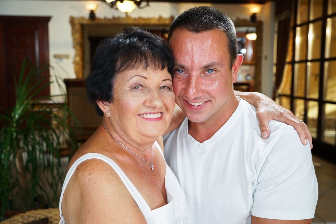 15P Old fatty feels the cum run down her chin after P2M action with her young stud
