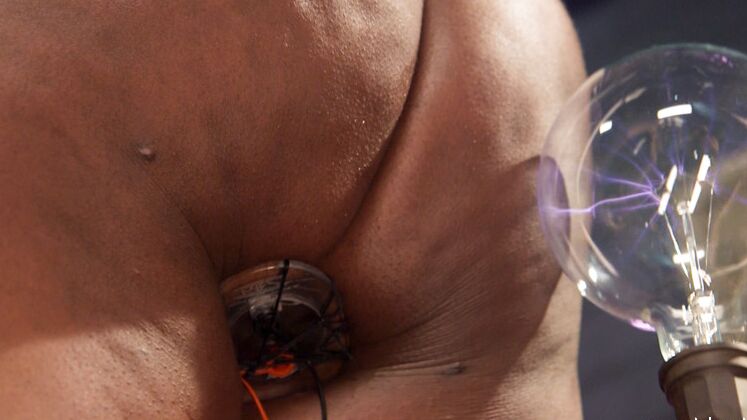 15P Ebony BDSM video featuring two lesbians and a lot of creative toys