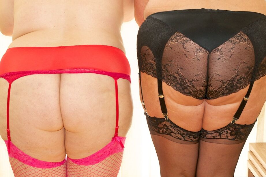20P Lexie Cummings, mulher obesa do Reino Unido, faz sexo lésbico com uma senhora idosa