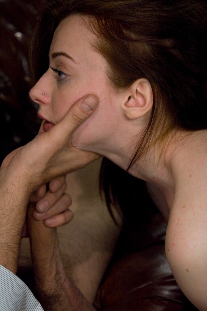 21P Bound teen Amber Keen gets abused before getting her throat roughly fucked