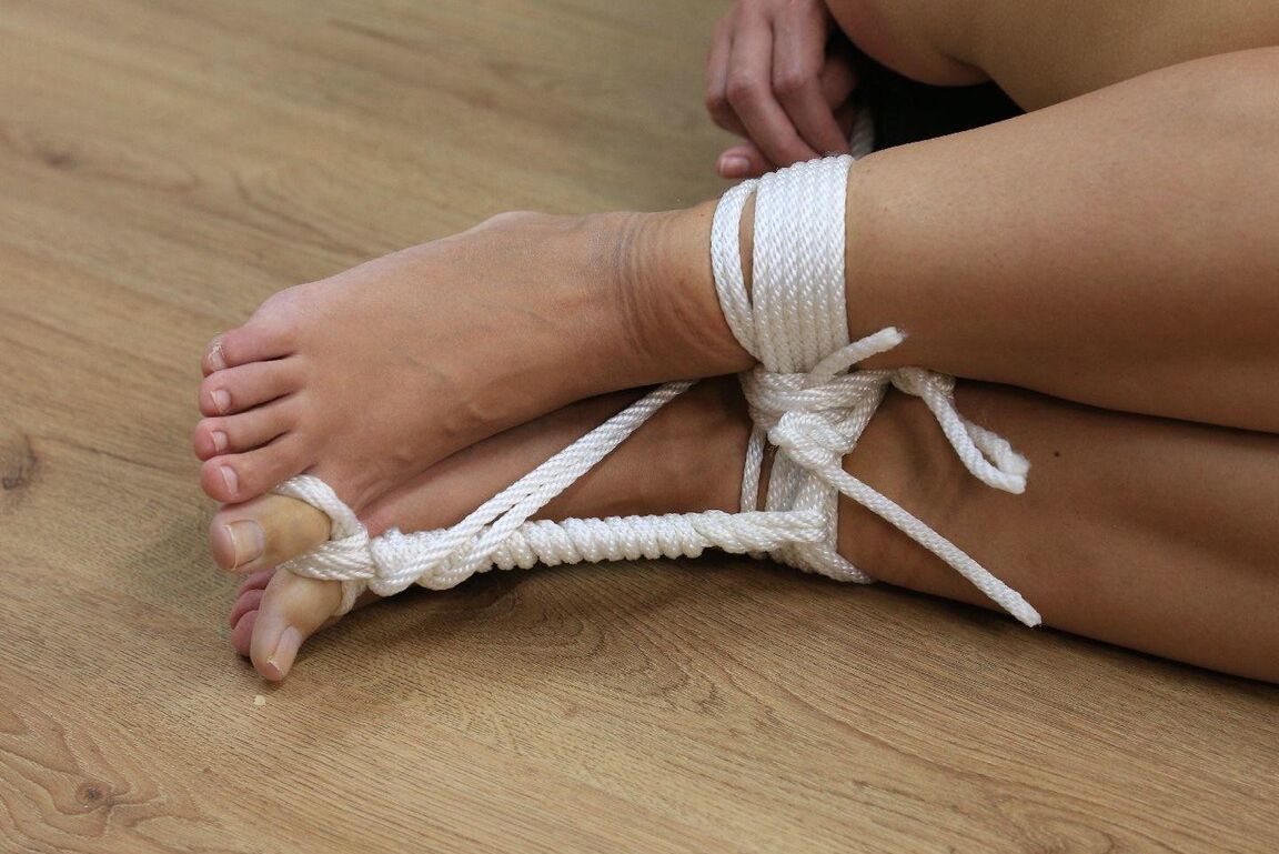 16P Sexy Tied Girls Sophia and the safe code part 1