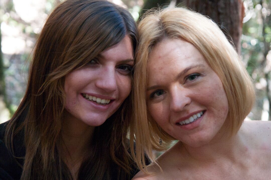 20P Lesbian Cassandra Nix licking Krissy Lynn's pussy in camping adventure BDSM