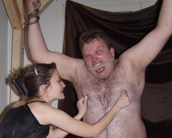 10P Male maid is humiliated by his smoking Mistress using him as footstool and