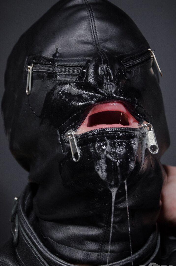 14P Dark haired chick Eden Sin is used as a cum receptacle during BDSM sessions