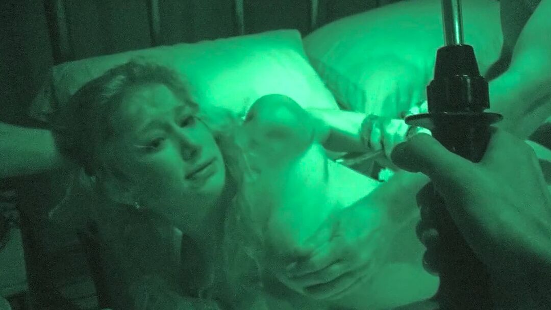 11P Kinky brunette Jade Marxxx gets tied up and fucked in the middle of the night