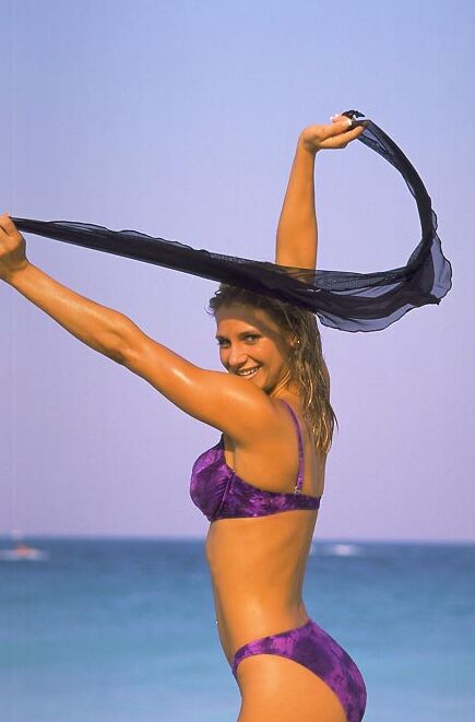 15P Fitness belezas molhadas na praia