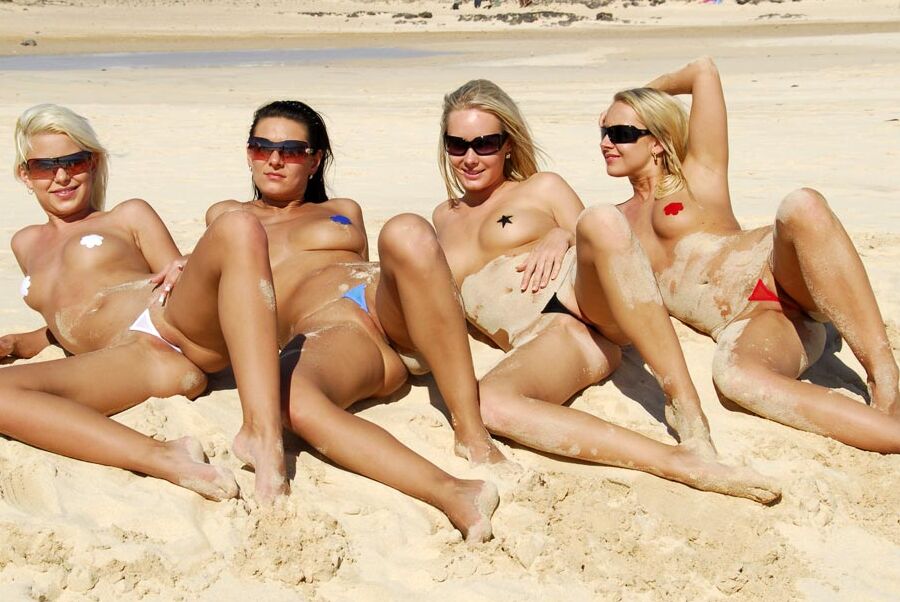 16P Bikini Placer Al aire libre Playa Realidad Bragas
