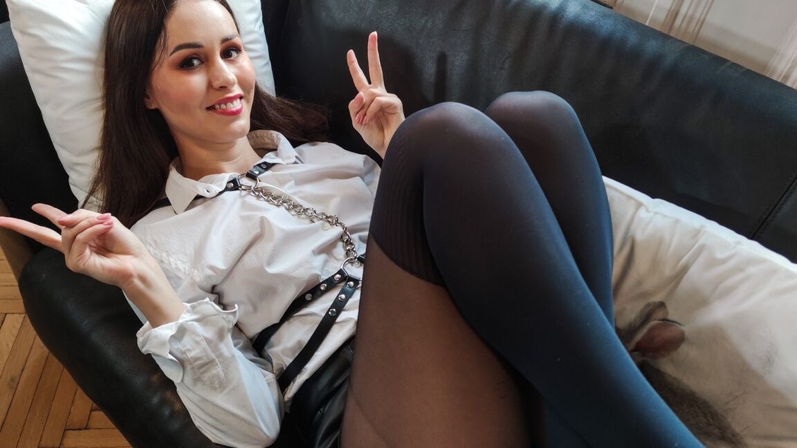 15P Pretty brunette participates in MMF sex during a POV scene