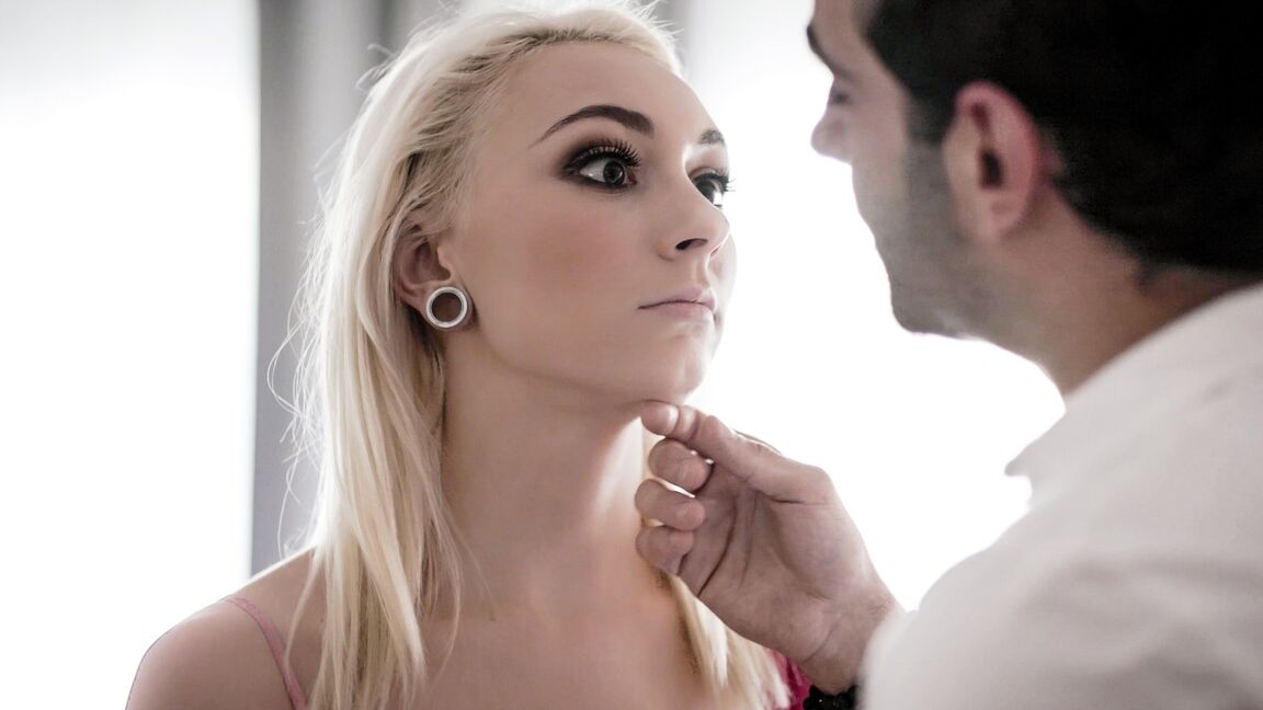 15P Young blonde Chloe Temple gets choked and facialized by her tutor