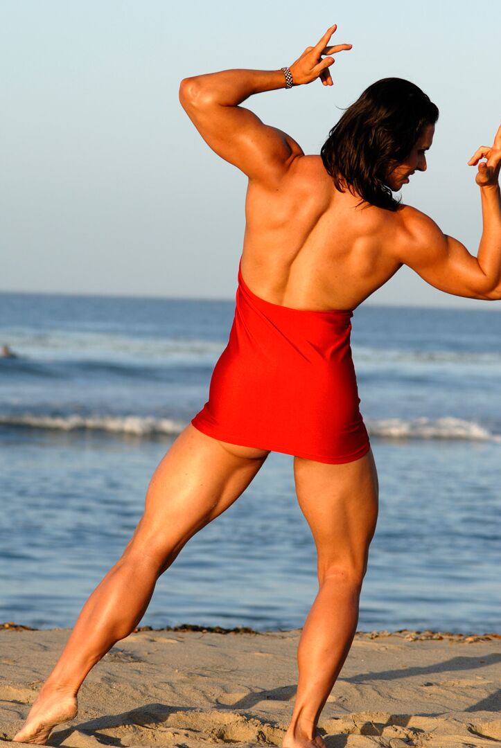 15P Muscularity Sexy Muskelkleid