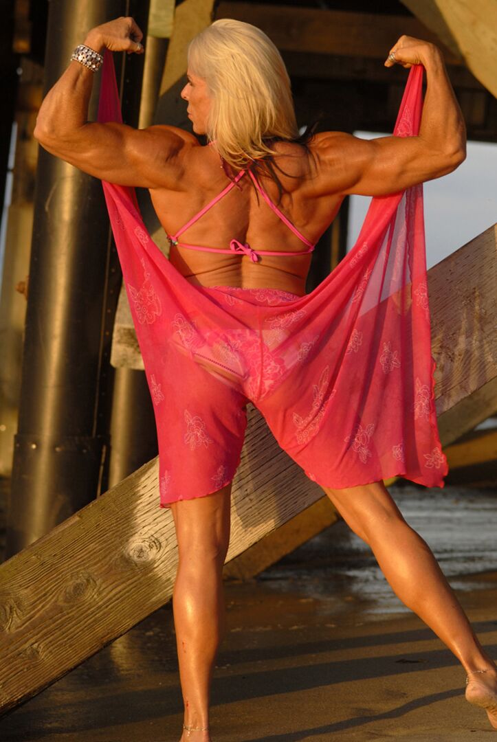 15P Muscularidade Saia Rosa Power
