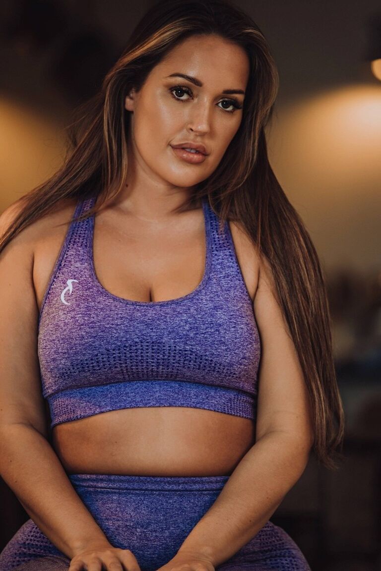 12P Skin Tight Glamour Frankie Lain Babe Glamour Calças de ioga esportivas