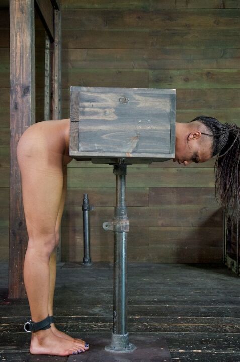 16P Hot slave Nikki Darling endures painful bondage and rough nipples torture