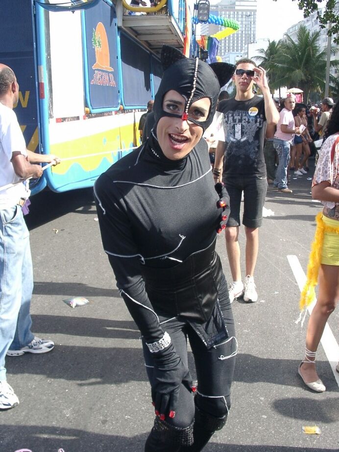 12P Transen aus Rio, der Gay Parade 2008 in Janeiro