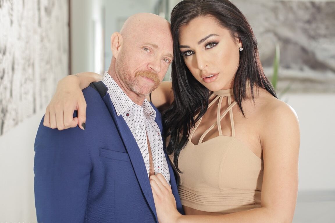 15P Sexy FTM superstar Buck Angel has fun with brunette TS stunner Chanel Santini