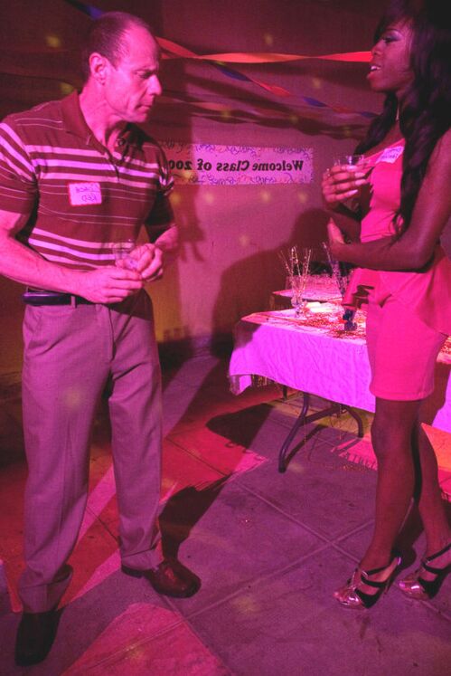 15P Ts Bambi seduces the creepy coach in his office ties him up, gets him hard