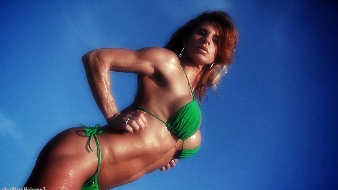 15P Feminino Corpo Duro Anna Cervantes Babe Oleada Ao Ar Livre