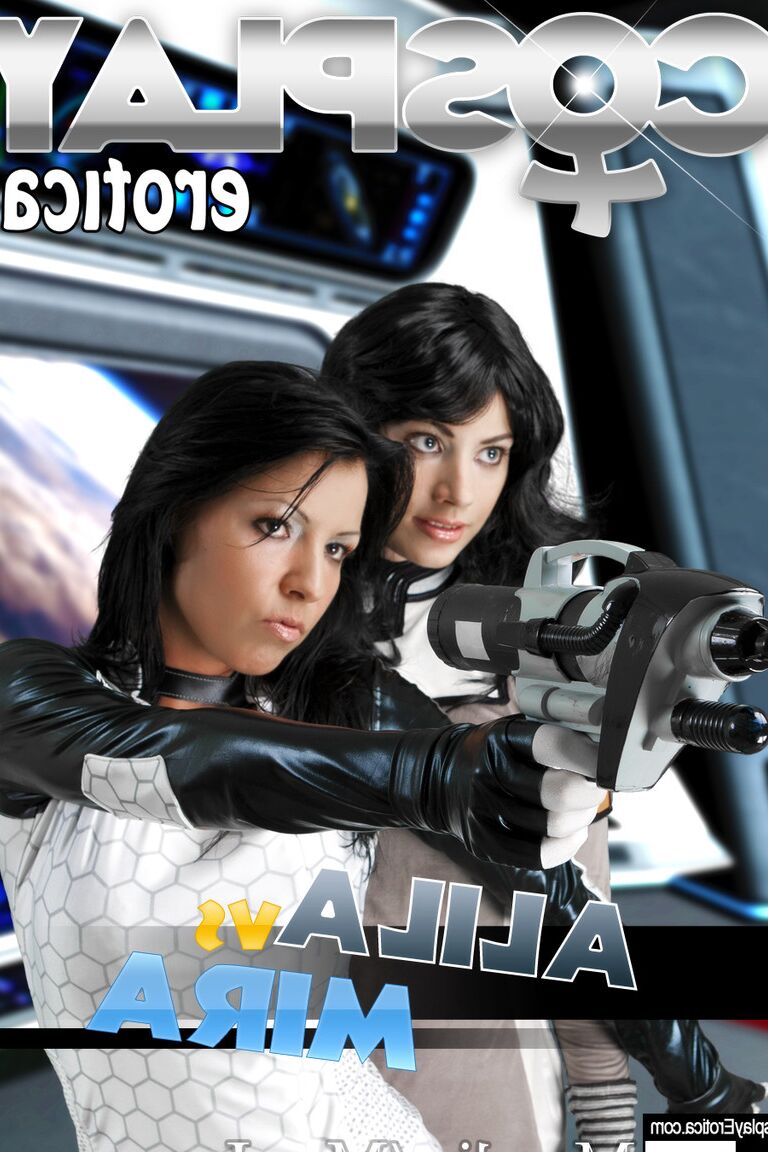 12P Alila, Mira cosplay desnuda de Mass Effect