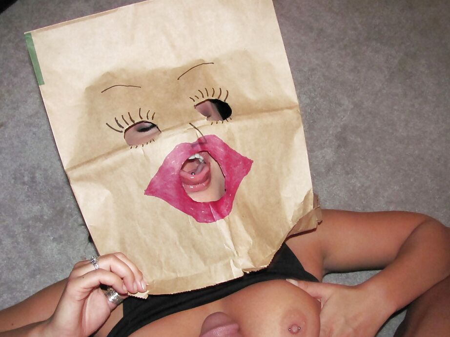 16P Amateur babe Charley Chase getting hardcore ass fucked in a funny mask