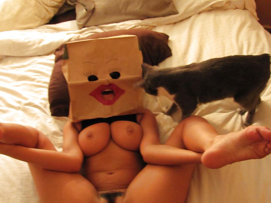 16P Amateur babe Charley Chase getting hardcore ass fucked in a funny mask