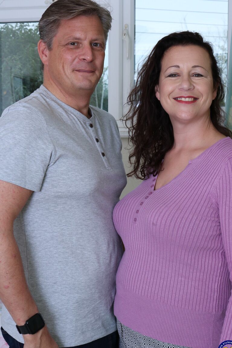 16P Mature British couple undress each other before an afternoon quickie