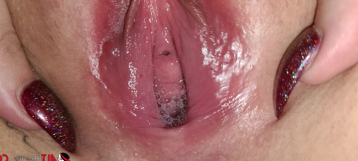 16P A ruiva tatuada Taylor Nicole mostra sua vagina aberta durante um close-up após o sexo