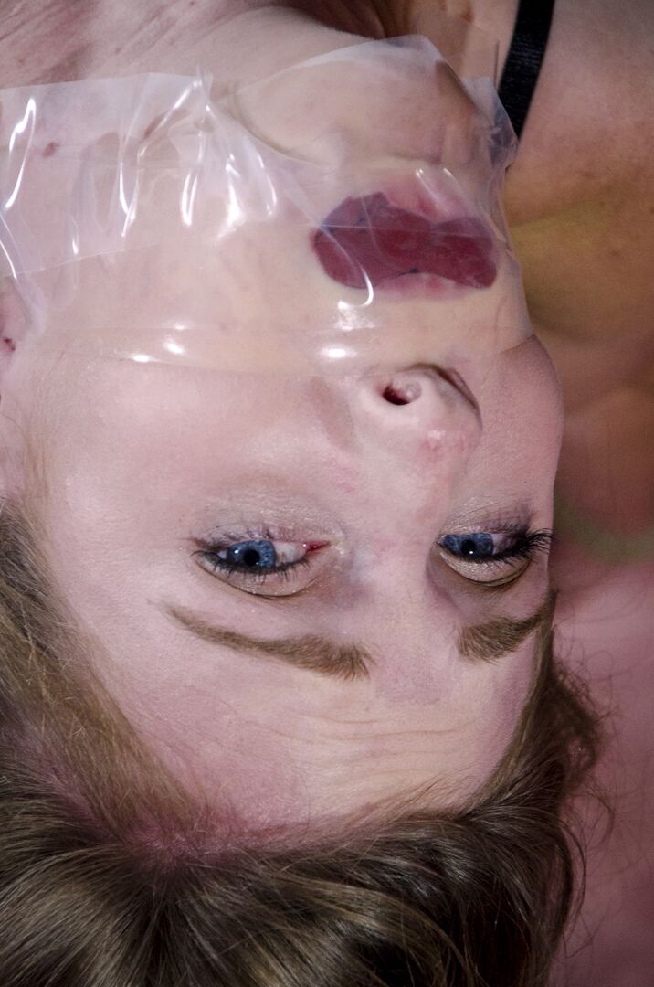 14P Solo girl Ashley Lane is rendered helpless during bondage play