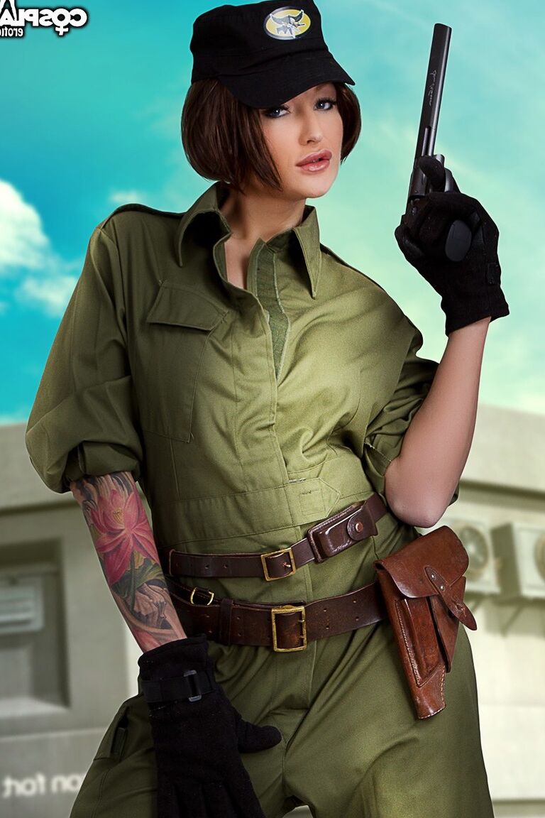 12P Cosplay Erótico Lady Jaye GI Joe cosplay nu