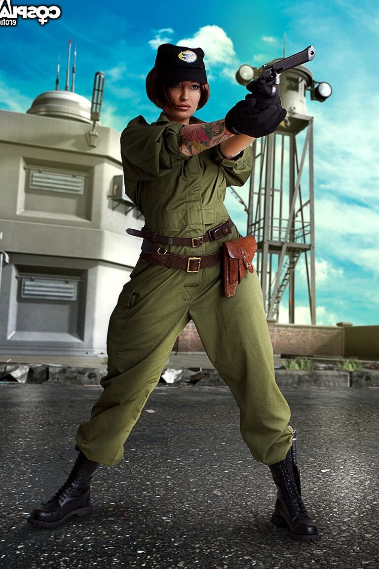 12P Cosplay Erótico Lady Jaye GI Joe cosplay nu