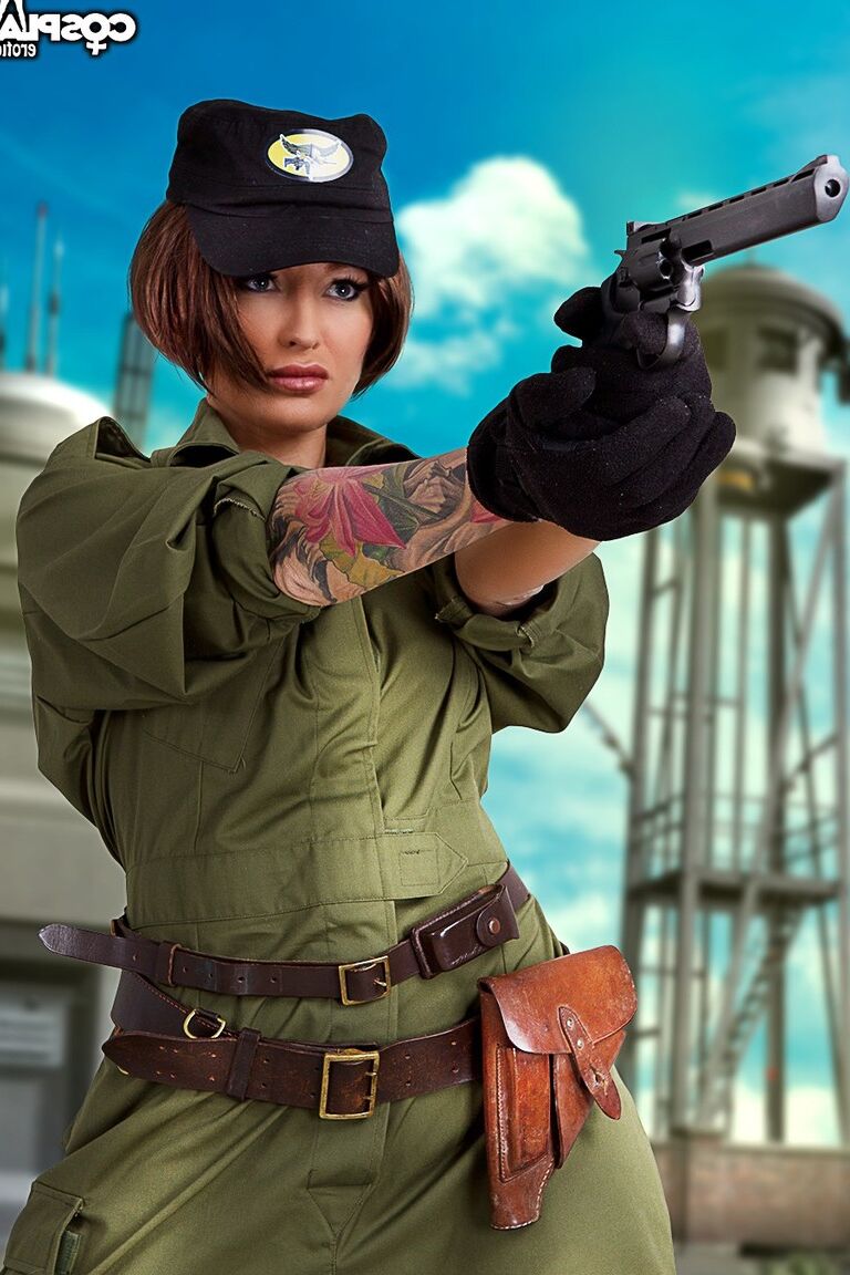 12P Cosplay Erótico Lady Jaye GI Joe cosplay nu