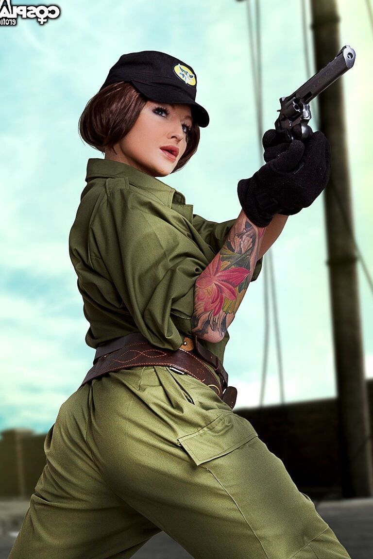 12P Cosplay Erótico Lady Jaye GI Joe cosplay nu