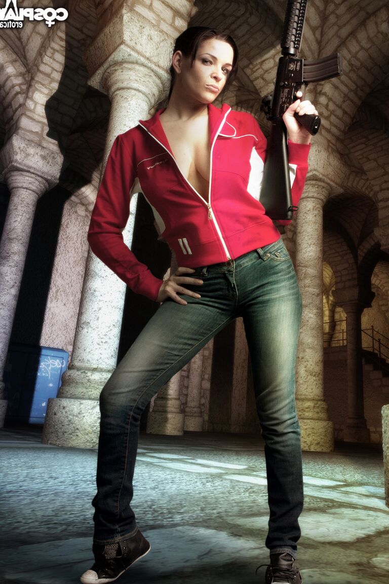 12P Cosplay Erótica Zoey Left 4 Dead cosplay desnuda