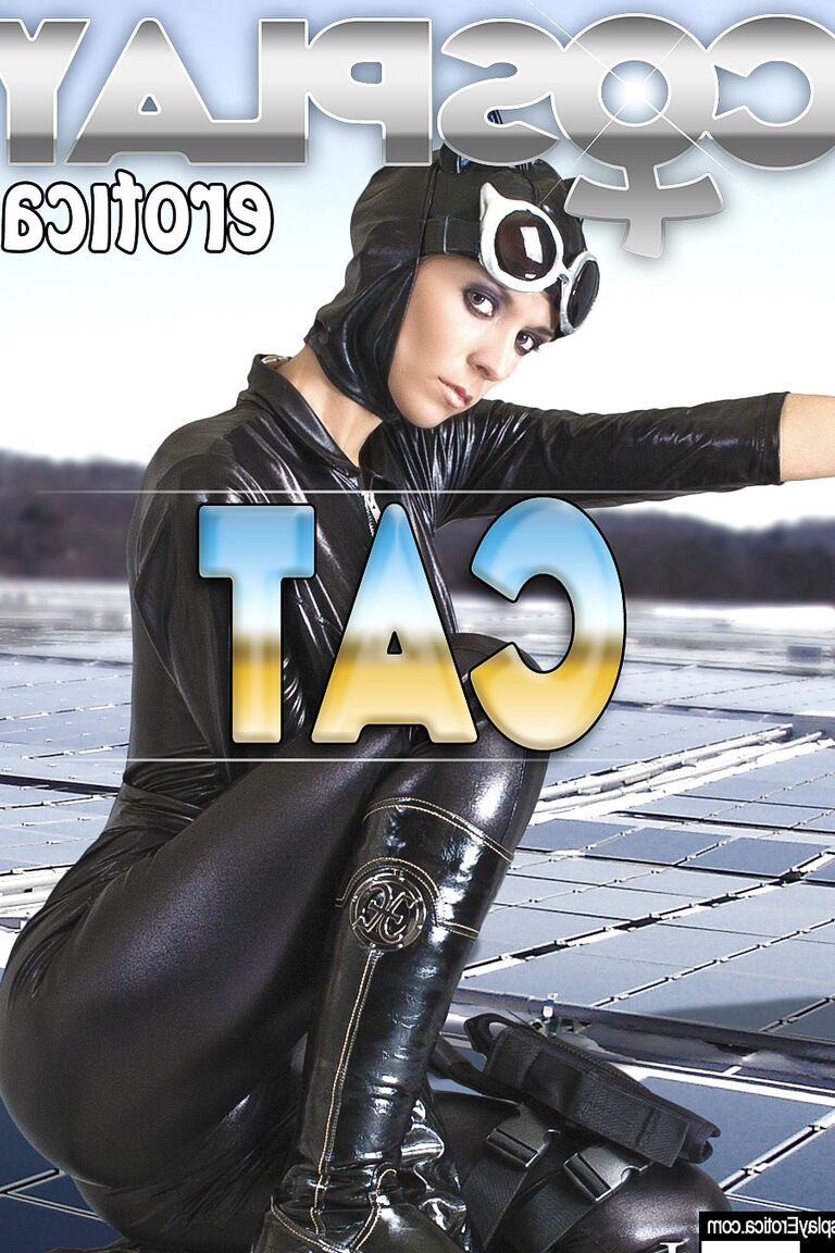12P Cosplay Erótica Mulher-Gato Batman cosplay nu