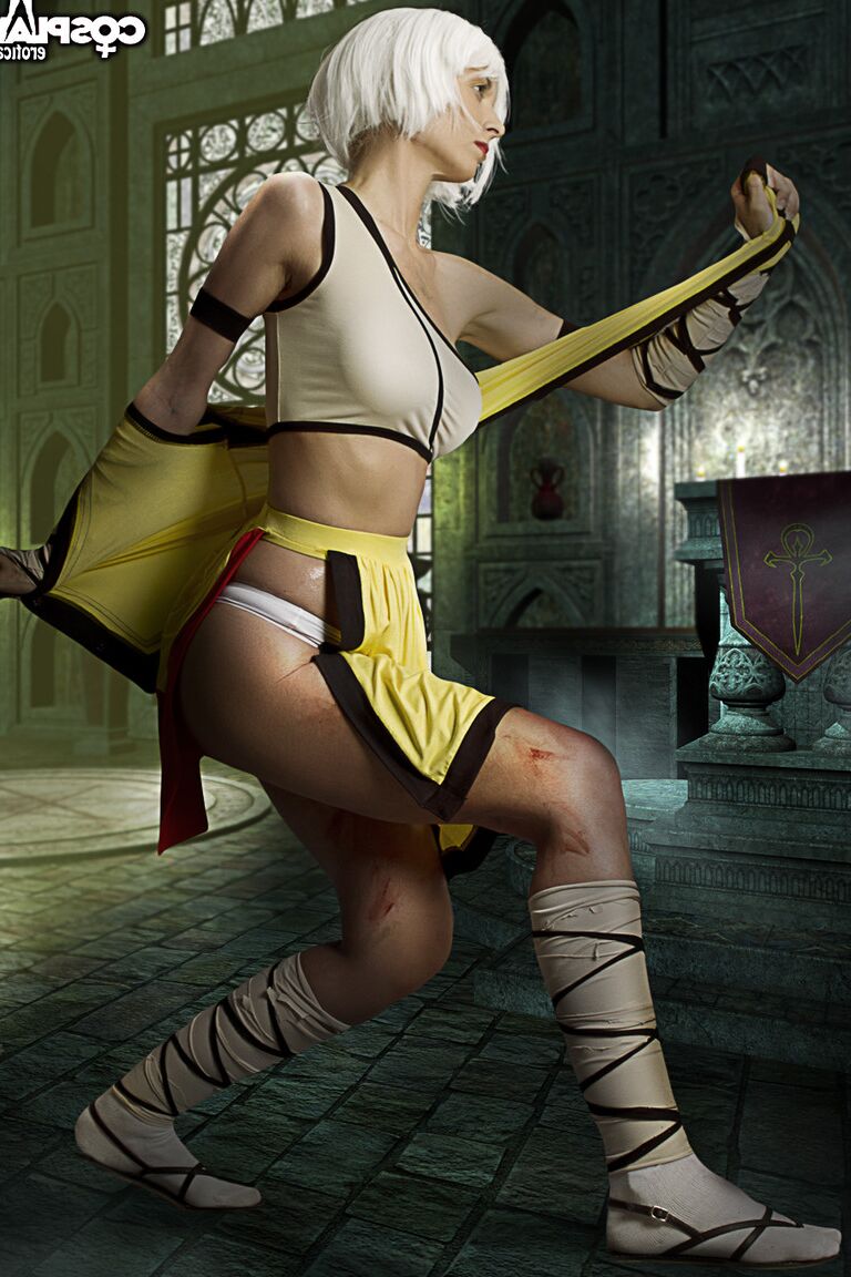 12P Cosplay Erotica Monk Diablo cosplay nu