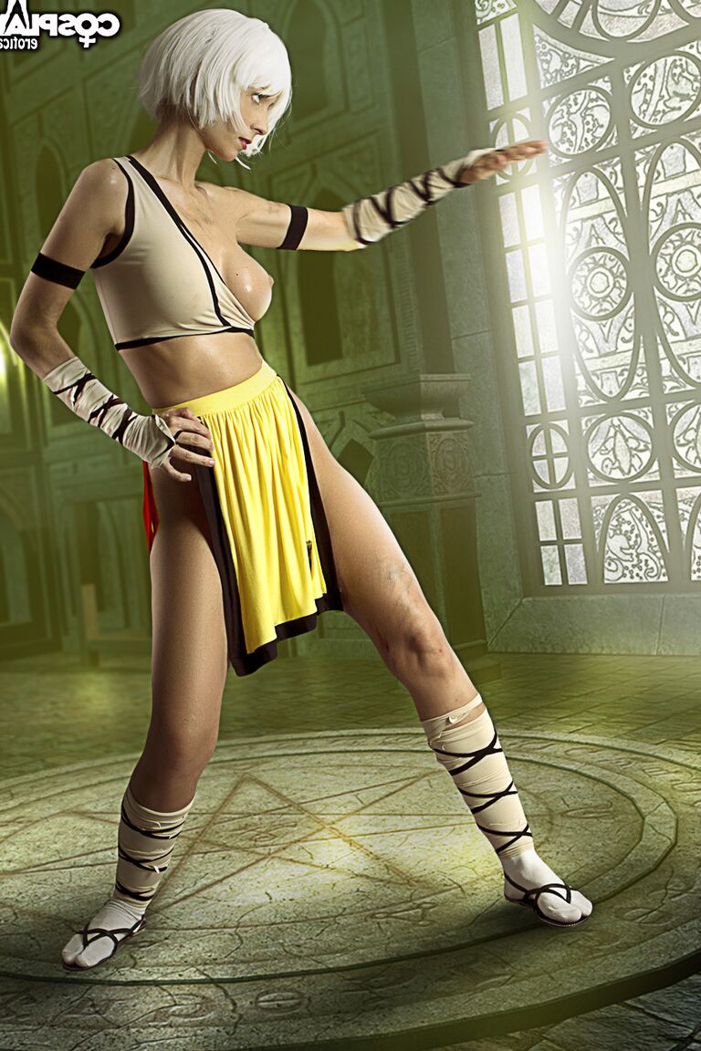 12P Cosplay Erotica Monk Diablo cosplay nu