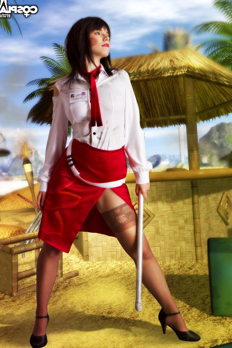 12P Cosplay Erótica Xian Mei Dead Island cosplay nu