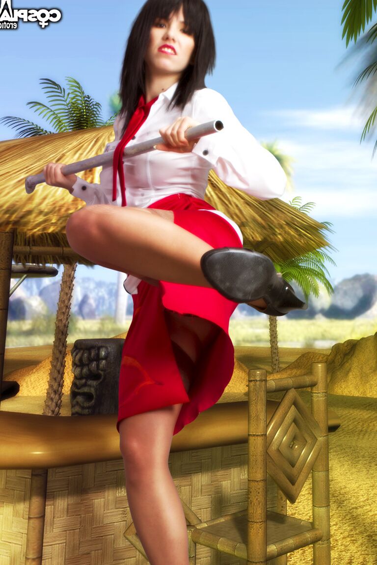 12P Cosplay Erótica Xian Mei Dead Island cosplay nu