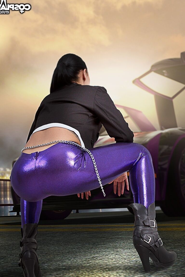 12P Cosplay Erótica Shaundi Saints Row 2 cosplay desnuda