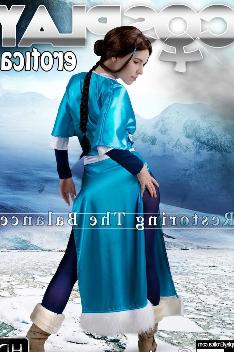 12P Cosplay Erótico Katara Avatar cosplay nu