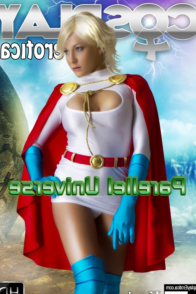 12P Power Girl Kara Zor L, Karen Starr nue cosplay