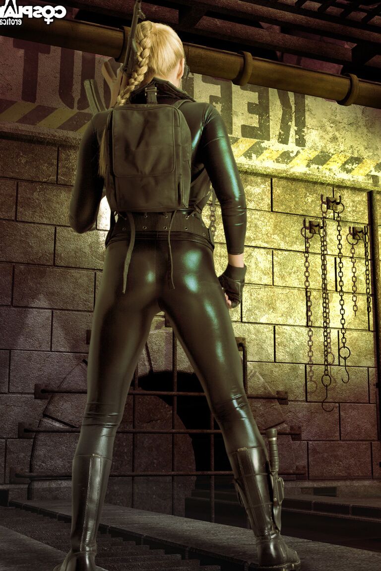 12P Conejo en la entrada de la alcantarilla cosplay desnudo