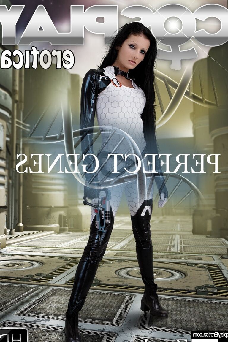 12P Cosplay Erotik Miranda Mass Effect Nackt-Cosplay