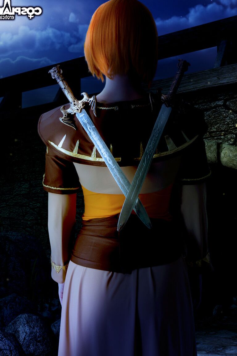 12P Leliana Dragon Age Origins nacktes Cosplay