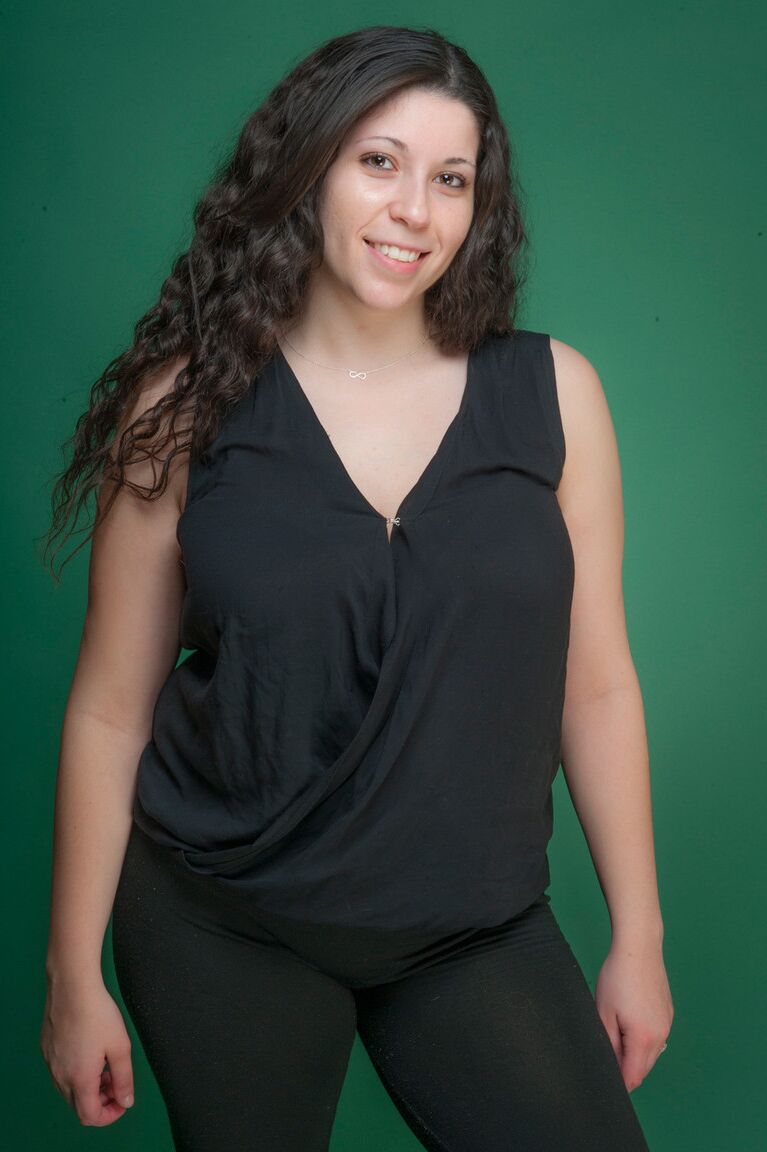 16P Plump first timer Margaret Abello teasingly exposes her big natural tits