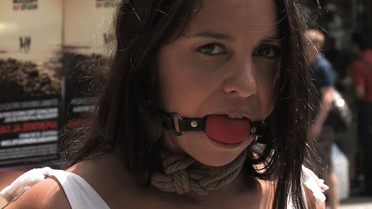 12P Public Disgrace Blowjob Public BDSM Große Titten