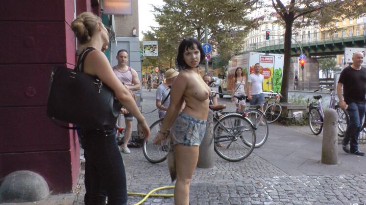 15P Busty Bitch Pina De Luxe is a Filthy Whore who needs Mona Wales to wash out