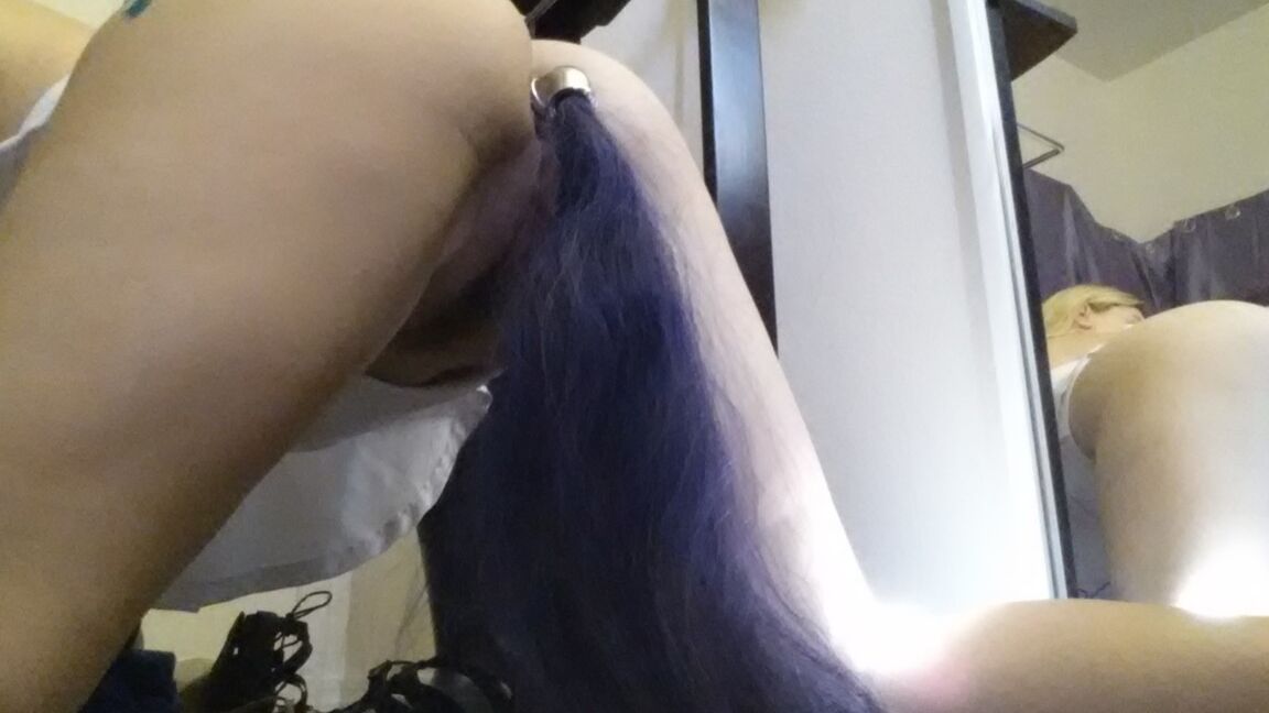 14P Thick blonde Danielle takes selfies in various stages of undress at home